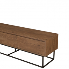 Televízny stolík Milo, 180 cm, orech - 3