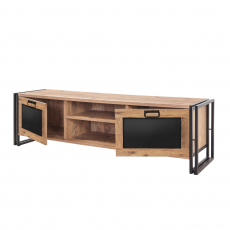 Televízny stolík Norma, 180 cm, borovica - 4