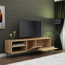 Televízny stolík Pella, 150 cm, borovica - 3