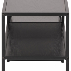 Televízny stolík Seaford, 120 cm, kov, čierna - 3