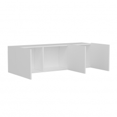 Televízny stolík White, 150 cm, biela - 7