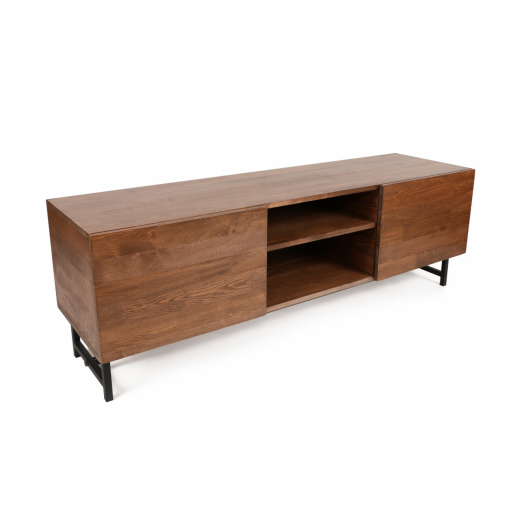 Televízny stolík Wood, 150 cm, orech - 1