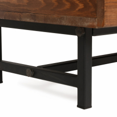 Televízny stolík Wood, 150 cm, orech - 5