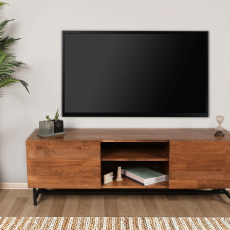 Televízny stolík Wood, 150 cm, orech - 3