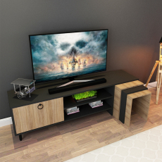 Televízny stolík Zigon, 180 cm, dub - 2