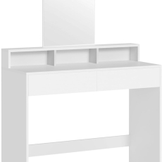 Toaletný stolík Fiend, 140 cm, biela - 1