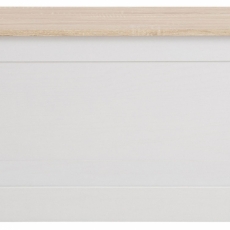 Truhla Brusel, 90 cm, bílá - 2