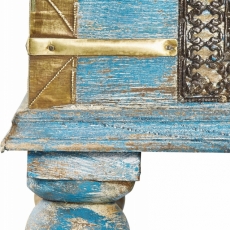 Truhlica Eras, 145 cm, modrá - 6