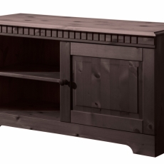 Tv stolek Brix, 94 cm, tmavě hnědá - 1