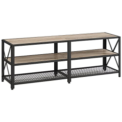 TV stolek Enigma, 140 cm, světle hnědá