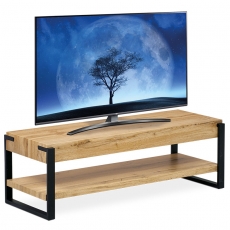 TV stolek Julius, 120 cm, divoký dub - 2
