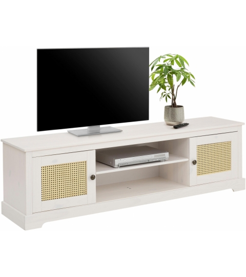Tv stolek Kiria, 175 cm, bílá