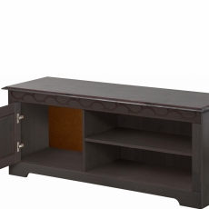Tv stolek Londa, 125 cm, tmavě hnědá - 2