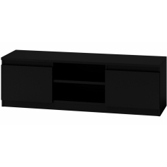TV stolek Malwa, 120 cm, černá