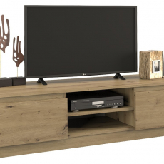 TV stolek Malwa, 140 cm, dub - 1