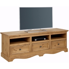 Tv stolek Meliss, 163 cm, borovice