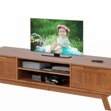 Tv stolek Ohaia, 150 cm, hnědá - 5