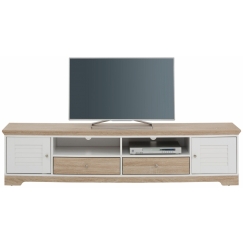 Tv stolek Ramo, 200 cm, bílá
