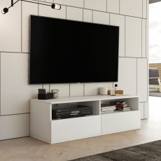 TV stolek Rumba, 120 cm, bílá - 1