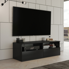 TV stolek Rumba, 120 cm, černá - 1