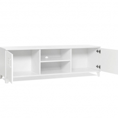 TV stolek s dveřmi a policí Industry, 160 cm - 5