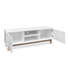 TV stolek s dveřmi a policí Side, 150 cm - 4
