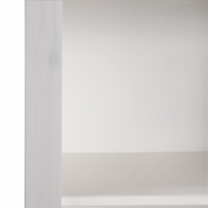 Tv stolek s policí Brix, 94 cm, bílá - 2