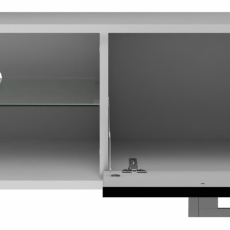 TV stolek Sandy, 100 cm, černá lesk - 3