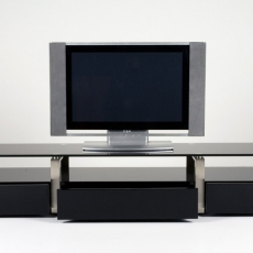 TV stolek se skleněnou deskou Longy - 3