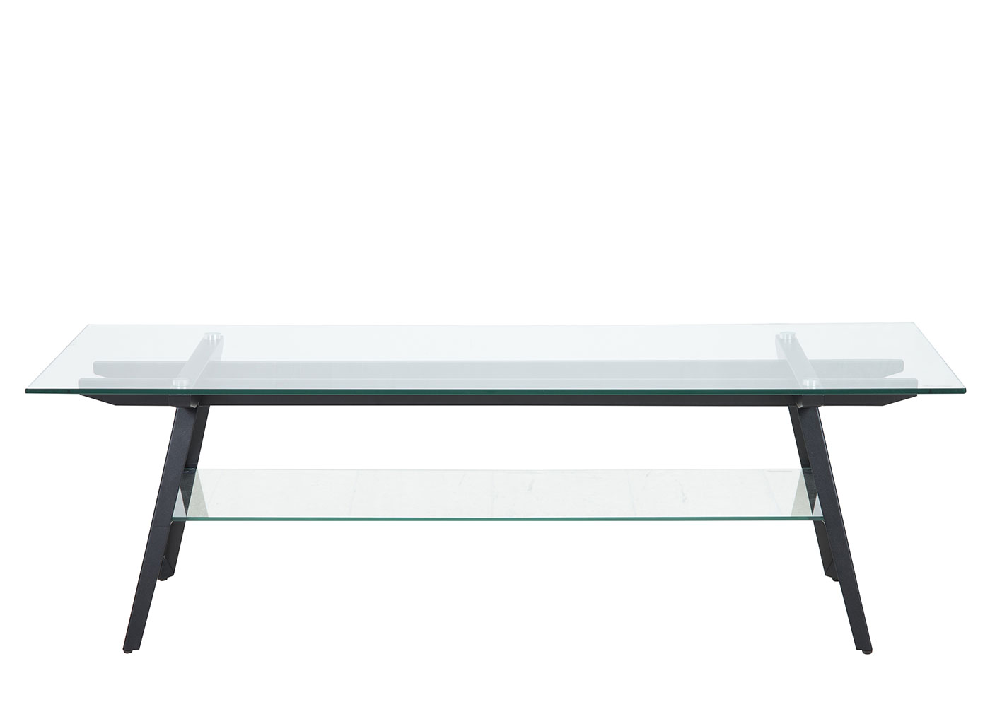 TV stolek skleněný Mayland, 160 cm
