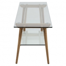 TV stolek skleněný Xena, 160 cm - 3