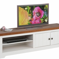 Tv stolík Alia, 160 cm, biela - 4