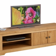 Tv stolík Alia, 160 cm, borovica - 4