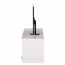 Tv stolík Anat, 136 cm, biela - 2