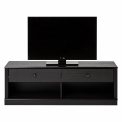 Tv stolík Anat, 136 cm, čierna
