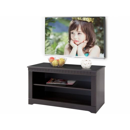 Tv stolík Clare, 94 cm, hnedá - 1