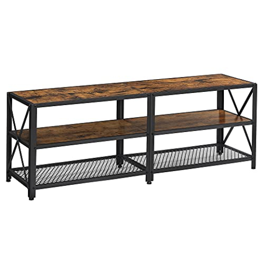 TV stolík Enigma, 140 cm, hnedá - 1