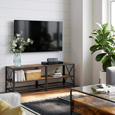 TV stolík Enigma, 140 cm, hnedá - 2