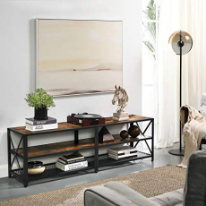 TV stolík Enigma, 140 cm, hnedá - 3