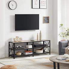 TV stolík Enigma, 140 cm, svetlo hnedá - 2