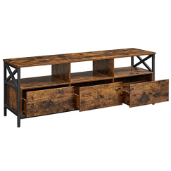 TV stolík Entropy, 147 cm, hnedá