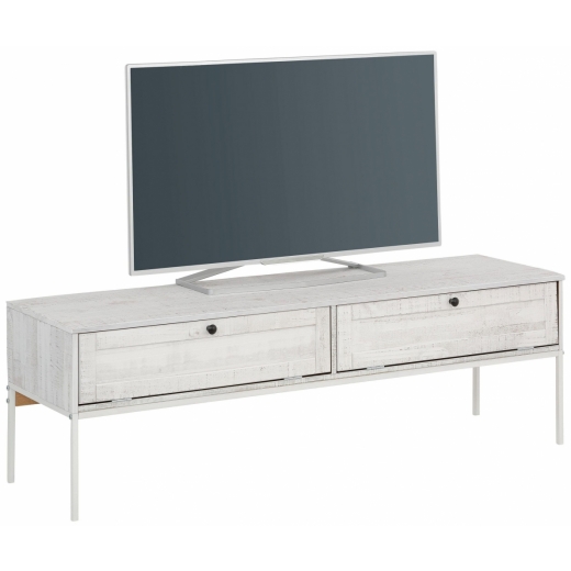 TV stolík Fray, 140 cm, biela - 1