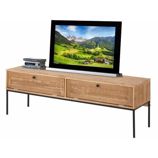 TV stolík Fray, 140 cm, borovica - 1