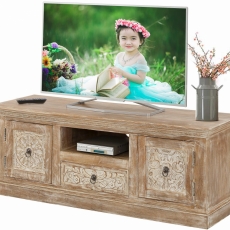 TV stolík Hira, 135 cm, béžová - 5