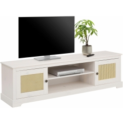 TV stolík Kiria, 175 cm, biela