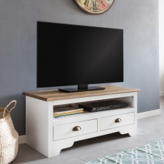 TV stolík Lenna, 100 cm, biela - 1