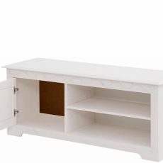 Tv stolík Londa, 125 cm, biela - 1