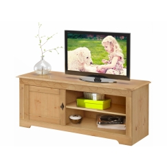 Tv stolík Londa, 125 cm, borovica