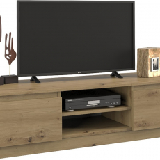 TV stolík Malwa, 120 cm, dub - 1