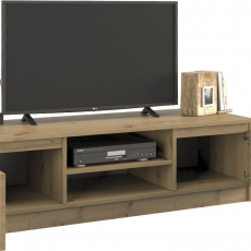 TV stolík Malwa, 120 cm, dub - 3
